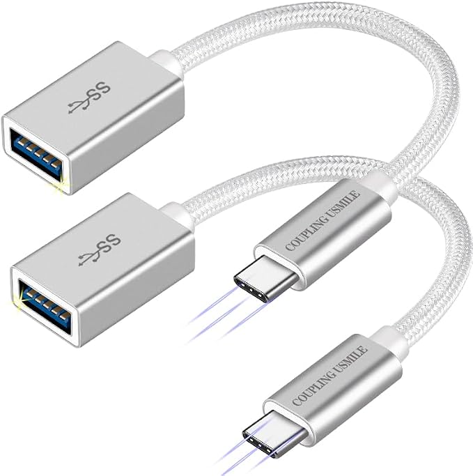 USB C to USB 3.2 Adapter, Transfer up to 10Gbps, Type C to USB(Male-Female OTG by Unknown