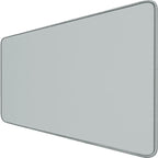 Large Gaming Mouse Pad with Stitched Edges, Durable Non-Slip Natural Rubber Base by Hsmienk