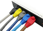 Accessbuy 100 Pack RJ45 CAT6 CAT6E CAT5 CAT5E Ethernet Network Cable Strain - Image 4