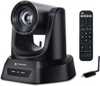 5.8GHz Wireless Conference Room Webcam, Church Live Streaming 3X USB 1080P - Image 4