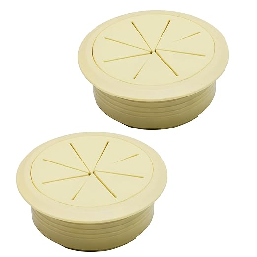 Desk Grommet 3-1/8", Desk Hole Cover by BOPOREAE