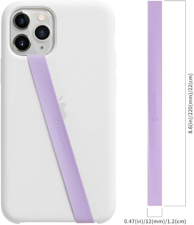 Sinjimoru Stretchable Silicone Phone Strap, Flexible and Elastic Grip Holder - Image 5