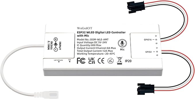 ESP32 Ultra-Thin WLED Digital Light Strip Controller - Image 7