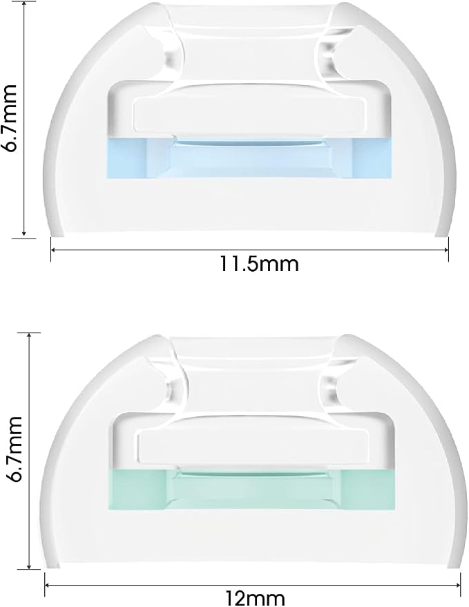 SpinFit CP1025- ML/M- Medical Grade Silicone Patented Ear Tips, Secure Fit and - Image 2