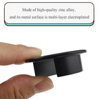 HAHIYO 2Pcs 1.38Inch/35mm Black Zinc Alloy Desk Grommet Wire Grommet Cable - Image 3