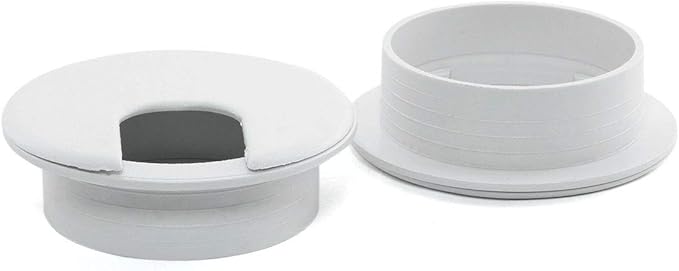2pcs 2 Inch Desk Wire Cord Cable Grommets Hole Cover by DJDLTGS
