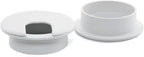 2pcs 2 Inch Desk Wire Cord Cable Grommets Hole Cover by DJDLTGS