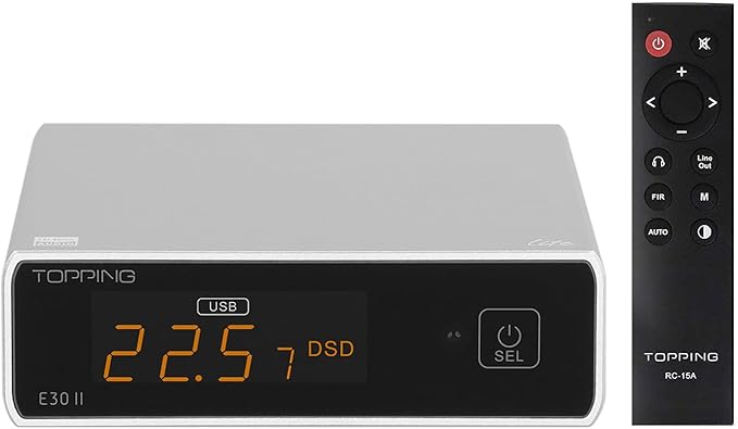 Topping E30II lite DAC Preamp by KGUSS