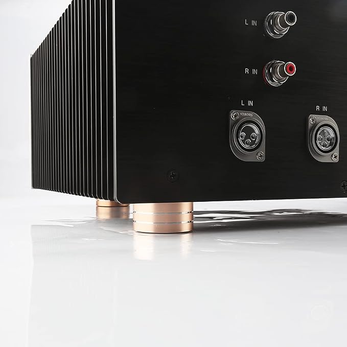 Audiocrast 4X HiFi Speaker Spikes Isolation Feet Pad, Aluminum 40x20mm - Image 9