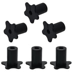 6pc Starlink Cable Grommet 5/8" Silicone Waterproof Wall Hole Pass Through by EASYEAH
