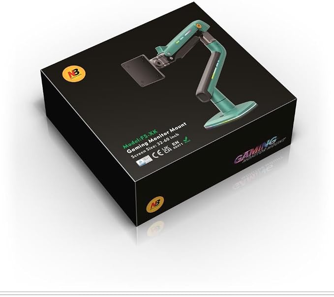 Gaming Monitor Arm for Flat/Ultrawide/Curved Monitors 32 to 60 inch, Heavy Duty - Image 8