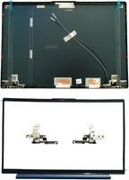 Replacement Laptop LCD Cover Back Rear Top Lid Hinges Front Bezel - Image 2
