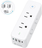 TROND Outlet Extender Surge Protector, 6 AC Outlet Splitter by TRONDOfficial