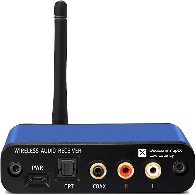 BLT-2 Hi-Fi Bluetooth 5.1 Audio Receiver, aptX HD, Audiophile TI DAC by BluDento