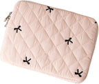 Cute Bow Graphic Carrying Laptop Bag Y2K Preppy Laptop Sleeve Case Bag Kawaii by Attria