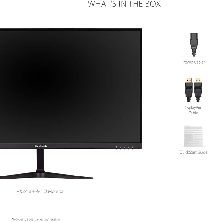 ViewSonic VX2718-P-MHD 27 Inch 1080p 1ms 180Hz Gaming Monitor - Image 7