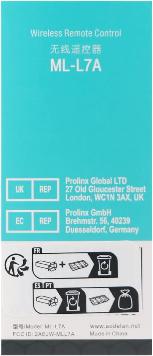AODELAN Wireless Camera Remote Control Remote Shutter Release - Image 15