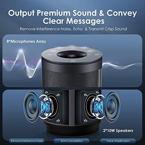 KanDao Meeting 360 Video Conference Camera, 8K Captured 1080P 360 Degree - Image 6
