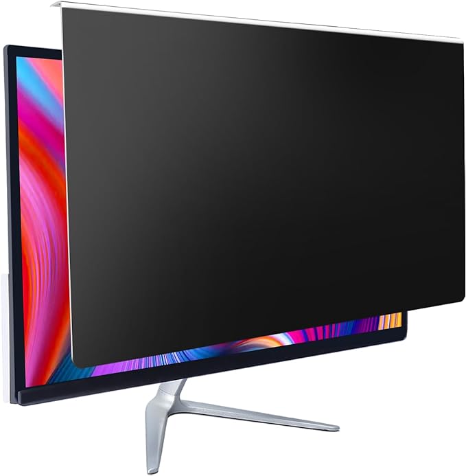 Computer Privacy Screen Filter 24" Hanging Privacy Screen Protector Compatible by HOME