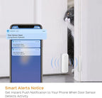 EVERSECU Tuya Smart WiFi Door Sensor Open / Close Detector App Notification - Image 2