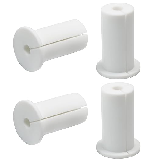 4pc Starlink Cable Grommet 1" Silicone Waterproof Wall Hole Pass Through Split by EASYEAH