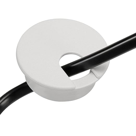 TuTuYa 10PCS Desk Grommet, Desk Grommet 1-3/8 Inch Desk Cable Grommet Desk - Image 3