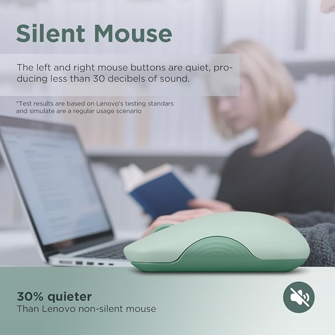 Lenovo 350 Wireless Bluetooth Mouse, Silent Click, 3 Level DPI, 36 Month - Image 5