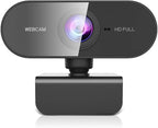 Webcam with Microphone&1080P HD Web Cam, Stand by FWV