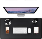 PU Leather Desk Pad Protector Gaming Mouse Pad Non Slip Desk Mat by Unknown