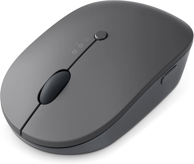 Lenovo Go Multi-Device Wireless Mouse, 2.4GHz Nano USB-C Receiver, Adjustable - Image 3