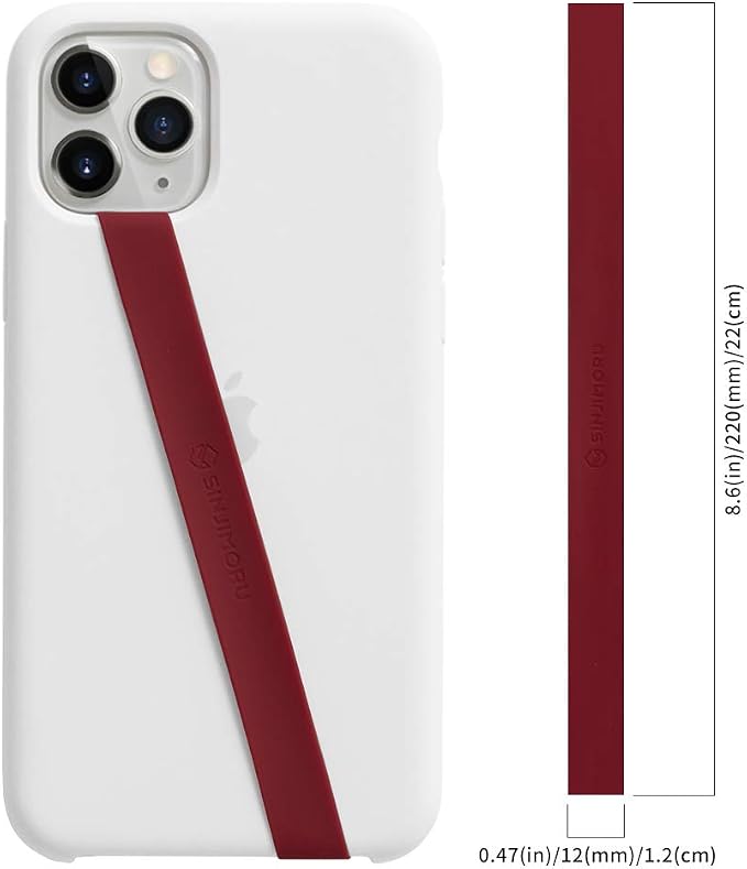 Sinjimoru Stretchable Silicone Phone Strap, Flexible and Elastic Grip Holder - Image 5