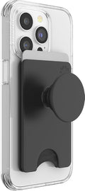 PopSockets Phone Wallet with Expanding Kickstand, Phone Card Holder by PopSockets