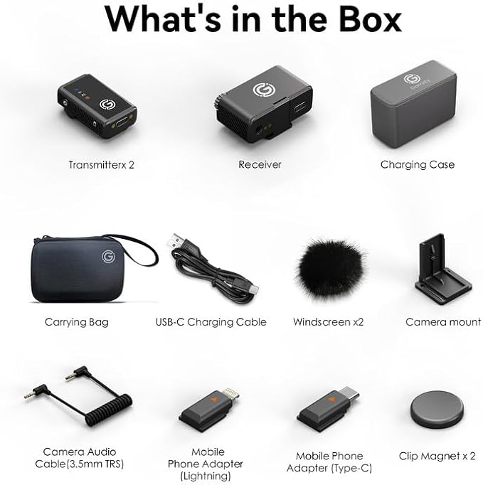 Wireless Microphone, AI Noise Cancelling - Image 8
