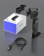 WAVLINK USB C Docking Station Dual Monitor, Dual 5K/4K@60Hz Displaylink Docking - Image 8