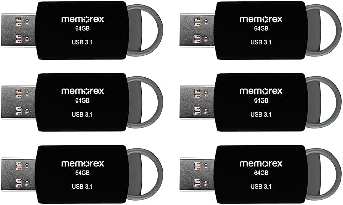 64GB Memorex USB 3.1 Flash Drive – Transfer Speeds Up to 10x Faster Than USB 2.0 - Image 3