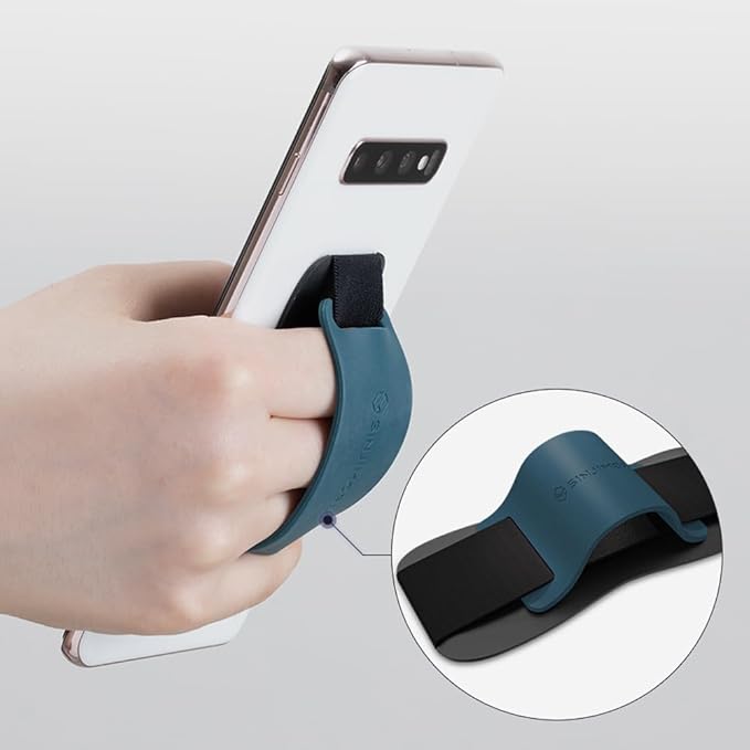 Sinjimoru Phone Grip with Silicone Band – Comfortable One-Hand Holder & - Image 6