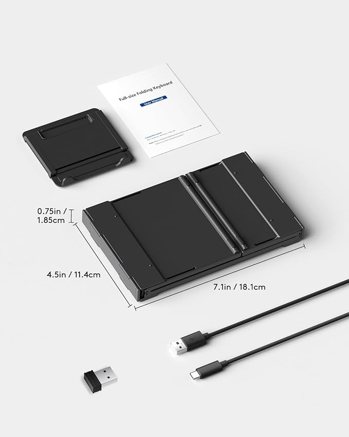 Samsers Foldable Bluetooth Keyboard - Image 9