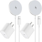 Magnetic Wireless Charger for iPhone 16 15 Wireless Charging, Fast Mag-Safe by Unknown