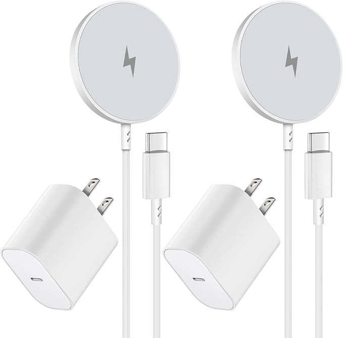 Magnetic Wireless Charger for iPhone 16 15 Wireless Charging, Fast Mag-Safe by Unknown