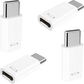 Lightning to USB-C Adapter, Stuffcool 4Pack Lightning Female to Type-C Male by Stuffcool