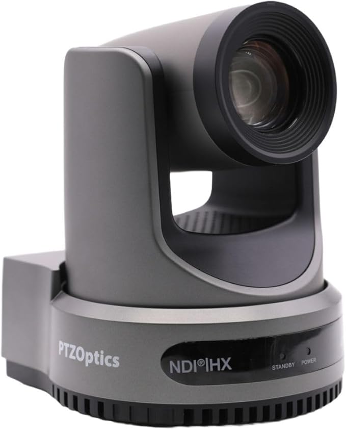 PTZOptics Move 4K 20x Auto-Tracking PTZ Camera - Image 2