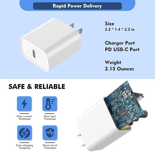 6FT iPhone Fast Charger Cord - Image 5