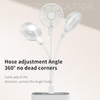 USB Fan, Mini Portable Fan for 360° Rotation, Small Personal Fan for Home Office - Image 3