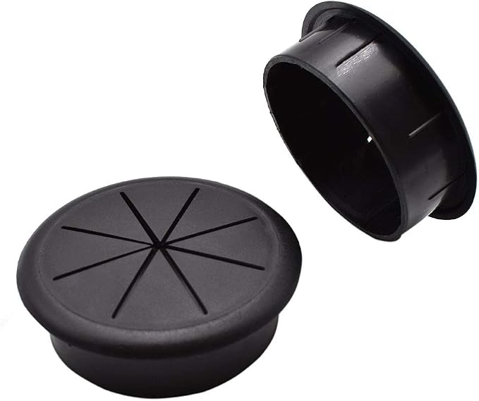 2-3/8 Inch Flexible Desk Grommets Wire Cord Hole Cover Cable Organizer - Image 4