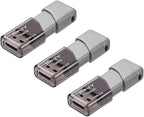 PNY 256GB Turbo Attaché 3 USB 3.0 Flash Drive 3-Pack – Grey, P-FD256X3TBOP-MP - Image 2
