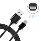 3ft USB-C Cable for iPad Pro 12.9/11 2018 Galaxy Ultra S20+S10 S9 Note 10 Tab - Image 3