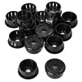 30PCS Cable Grommets, 7/8" Desk Hole Cover Petal Shaped Buckle Type Nylon Snap by EASYEAH