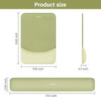 MOSISO Wrist Rest Support for Mouse Pad&Keyboard Set, Rectangular Ergonomic - Image 7