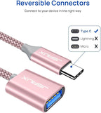 JSAUX USB C to USB 3.0 Adapter, Type C Male to USB Female OTG Cable Compatible - Image 3