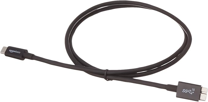 Amazon Basics USB-C to Micro USB 3.1 Gen 2 Fast Charging Cable, 10Gbps - Image 4